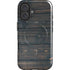Black Painted Wood iPhone 16 Plus Magsafe Impact Case
